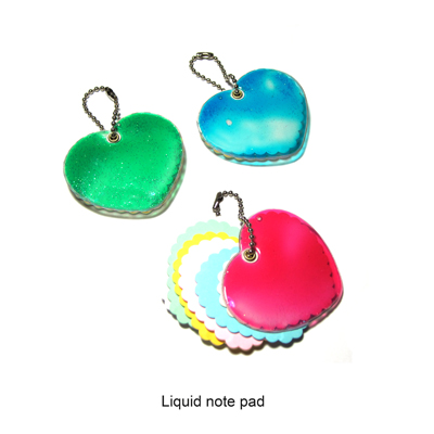 Liquid note pad
